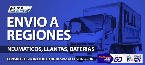 Neumáticos a regiones